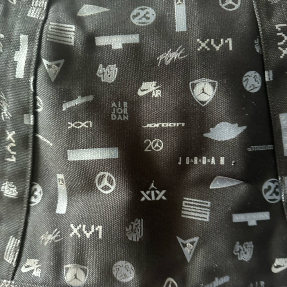 Air Jordan Flight Printed Recycled Cotton Carryall Tote WA0785 Water Resistant - Picture 6 of 9